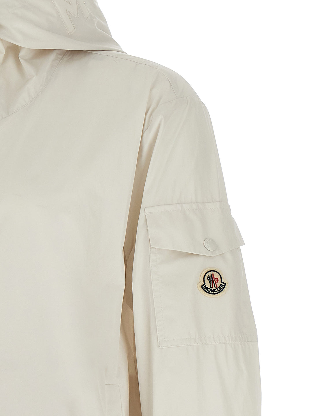 Moncler Sassiere Puffer Jackets - White | 8034e5b91f594088668b4899775db780404afecf