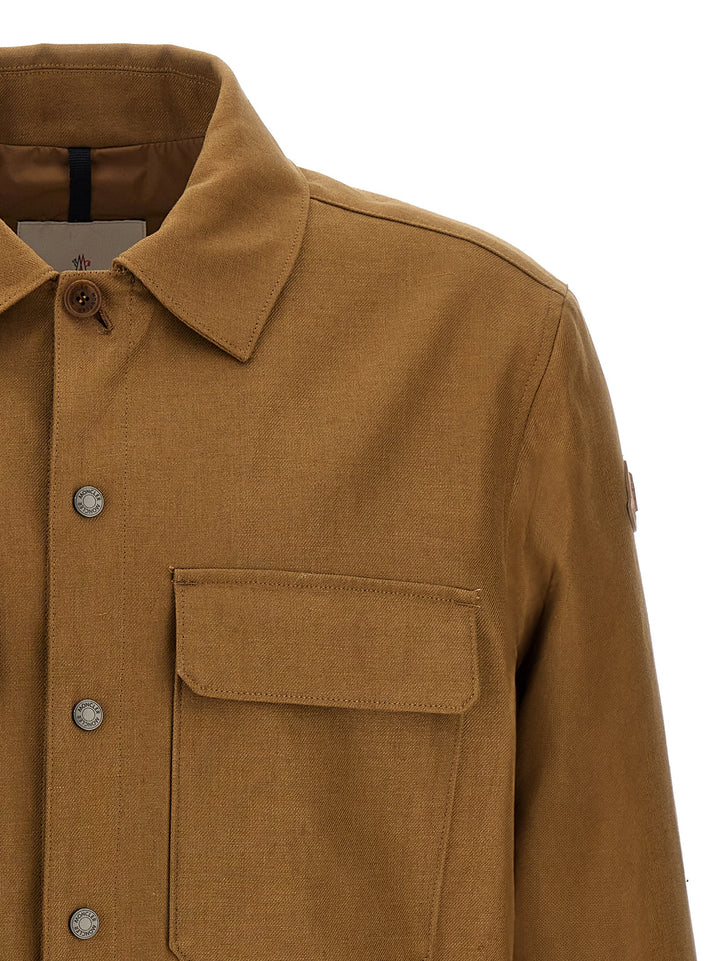 Moncler Callaqui Casual Jackets and Parka - Brown | 7c84e00ea58115c0542a1c7ec6e9f87183db9bda