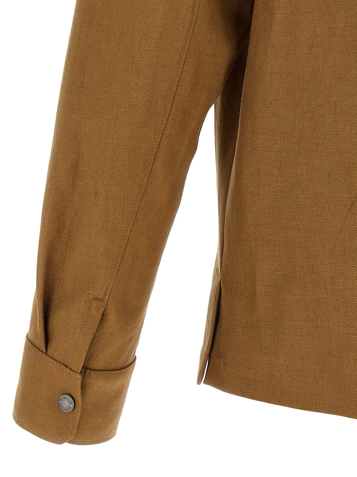 Moncler Callaqui Casual Jackets and Parka - Brown | d70cf63dba355fa2750f60e3de7d0b1559d97023