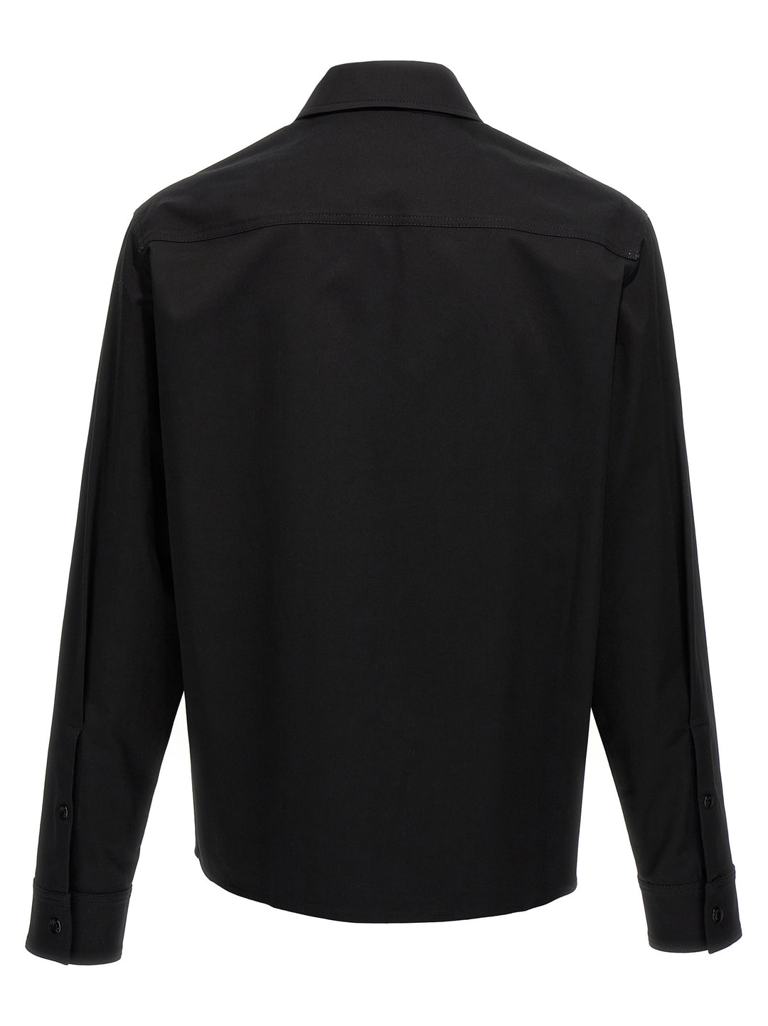 Logo Shirt Shirt, Blouse Black