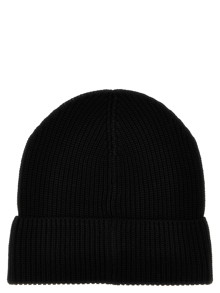 Logo Beanie Hats Black