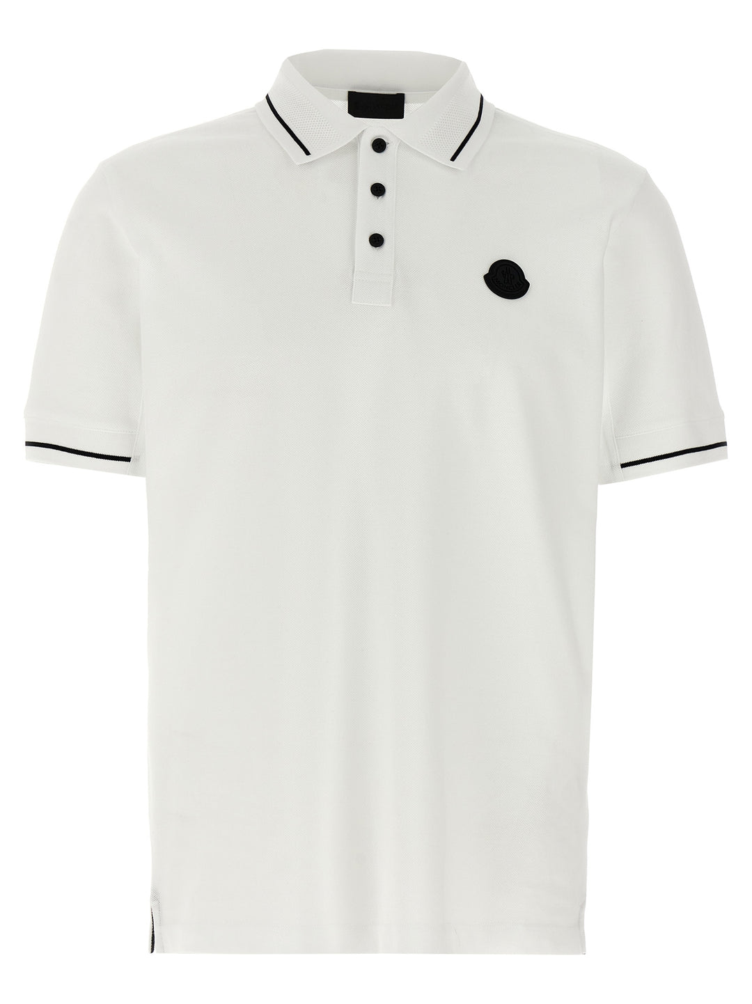 Logo  Shirt Polo White/Black