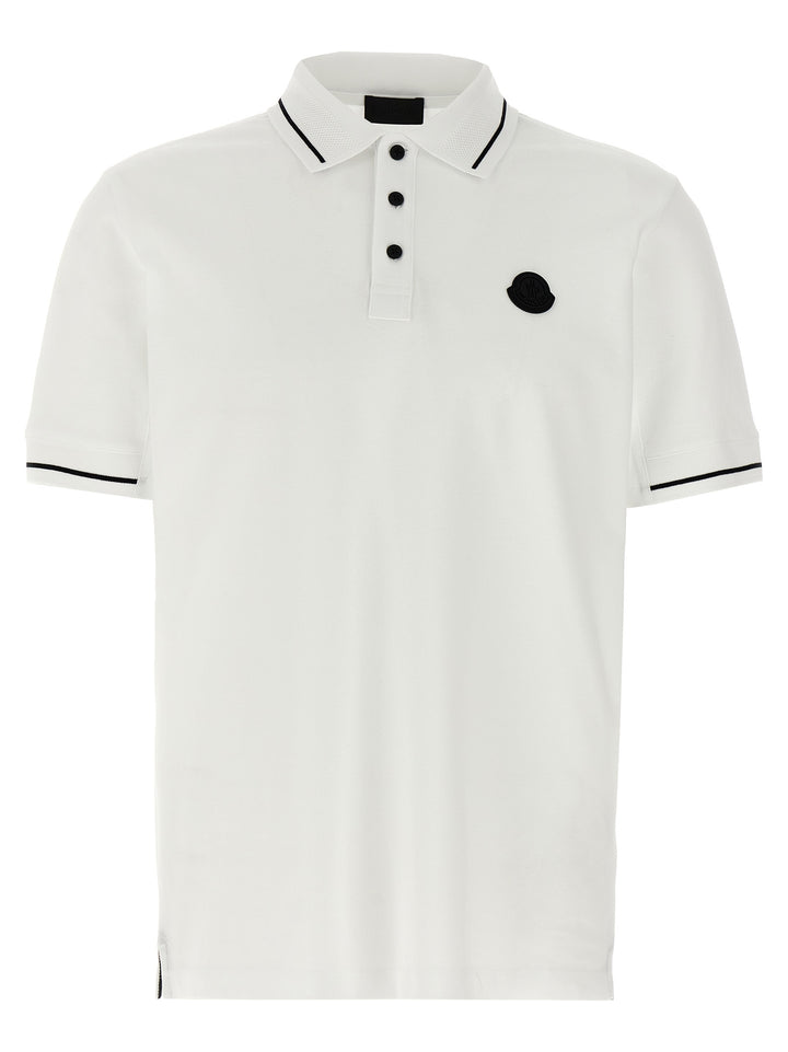 Logo  Shirt Polo White/Black