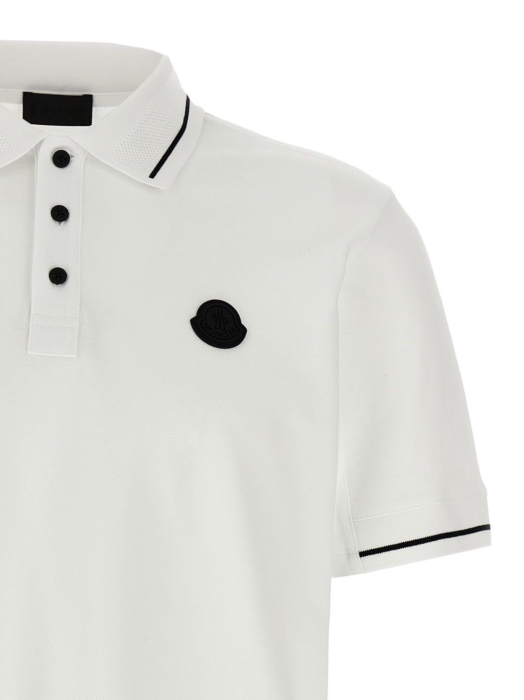 Logo  Shirt Polo White/Black