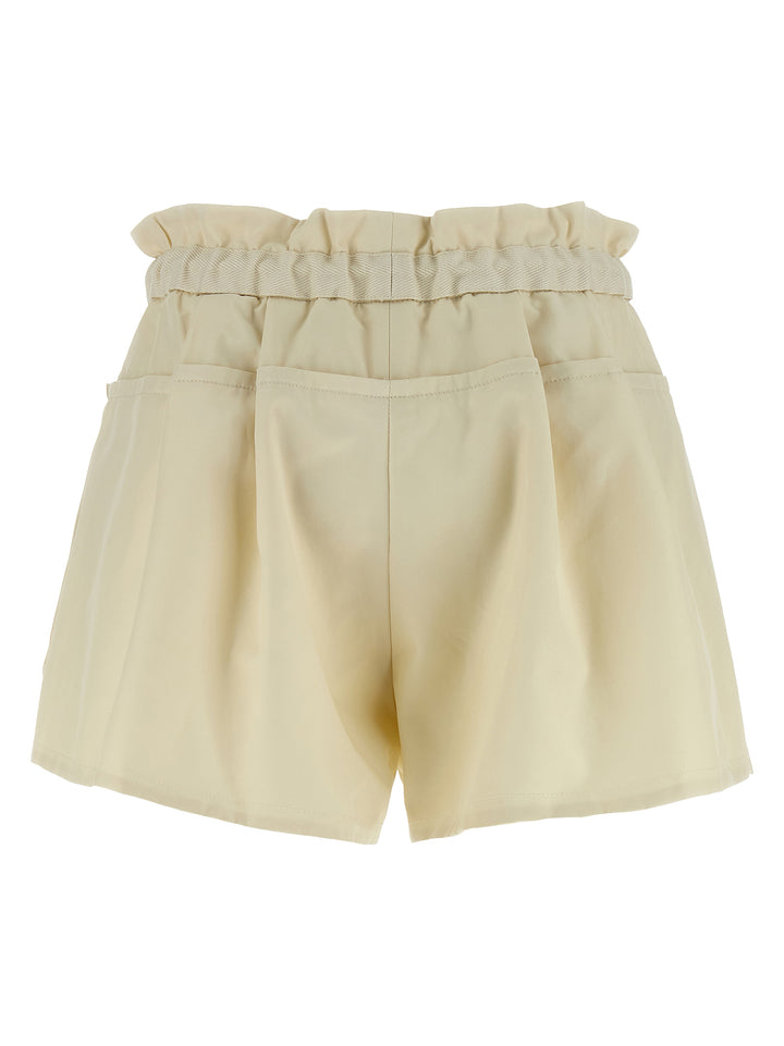 Moncler Short Twill Bermuda and Short - Beige | 3f472d29a75c40a3b1369ea2fd17931a2a29b0a6
