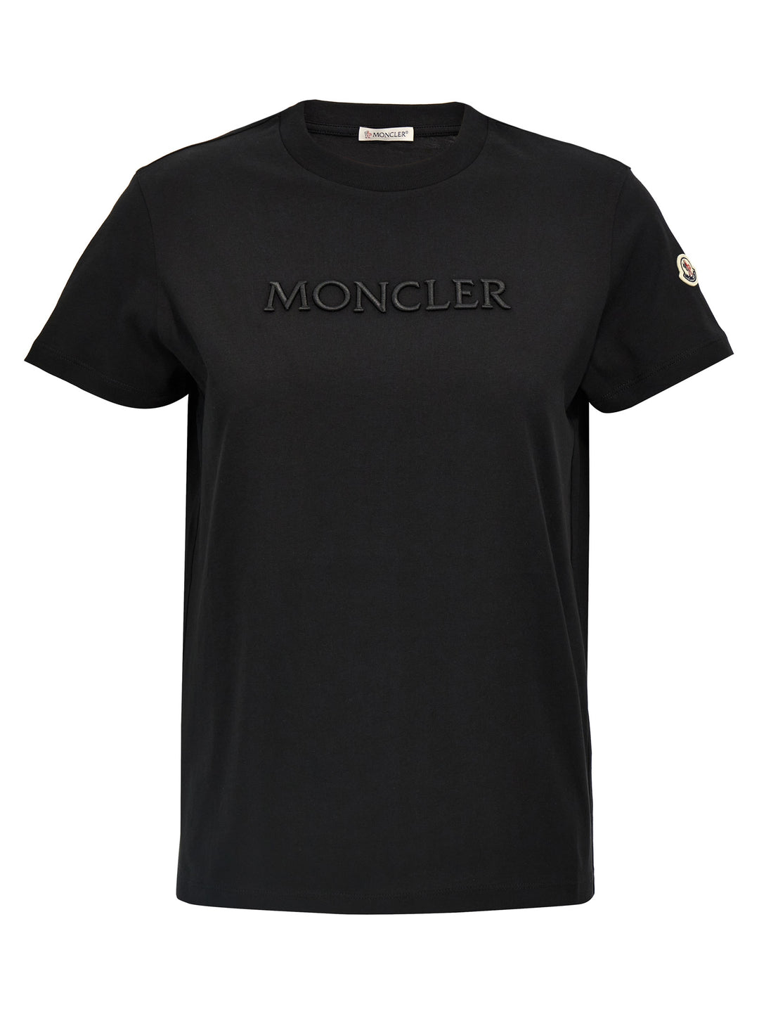 Logo Embroidery T-Shirt Black