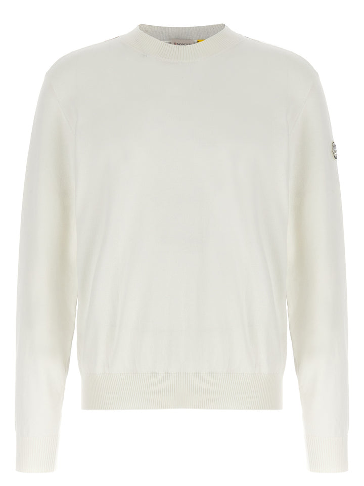 Moncler Genius Moncler X Mercedes-Benz By Nigo Jersey Sweaters and Cardigans - White | 7027293cde2aa57b095881320bfa0ee483bf5821