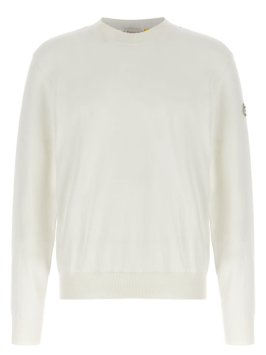 Moncler X Mercedes-Benz By Nigo Jersey Sweaters And Cardigans White