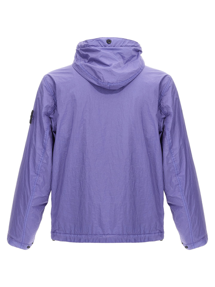 Garment Dyde Crinkle Reps Ny Casual Jackets, Parka Purple