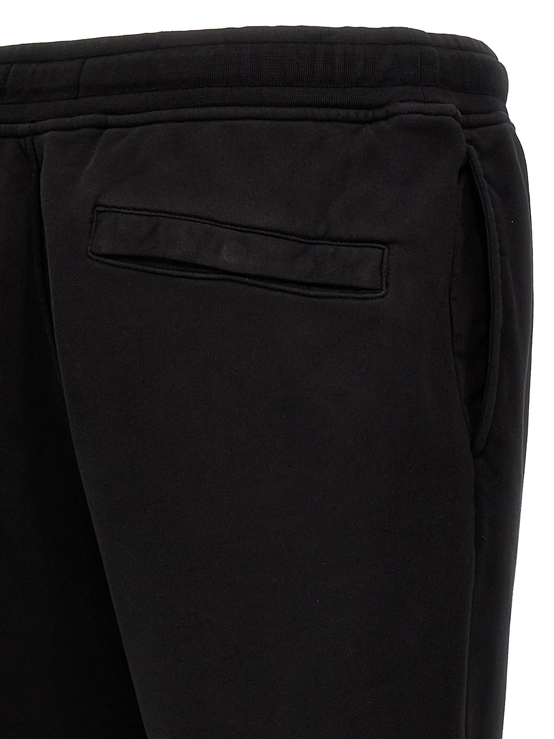 Logo Badge Joggers Pants Black