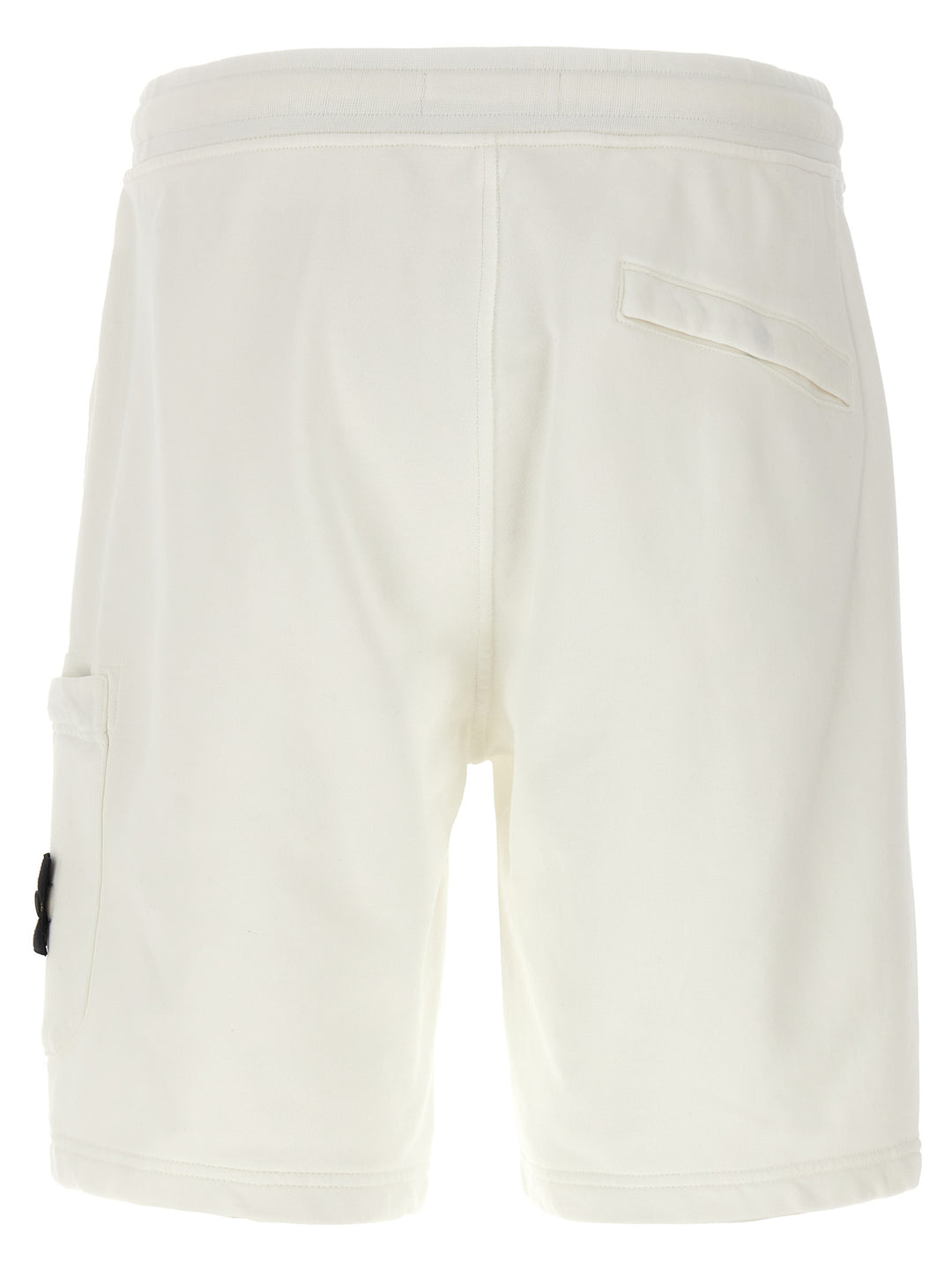 Logo Badge Bermuda Shorts Bermuda, Short White