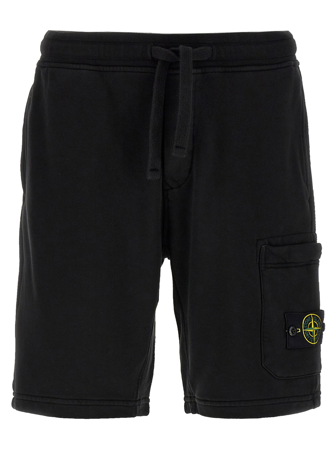 Logo Badge Bermuda Shorts Bermuda, Short Black