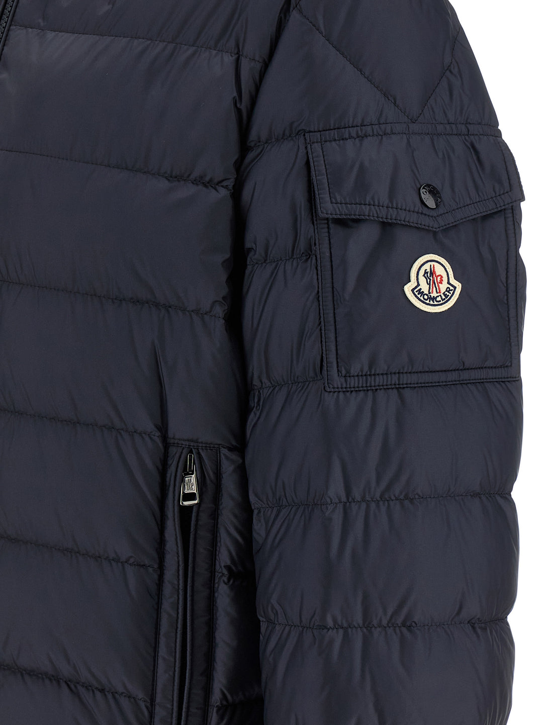 Moncler Najan Puffer Jackets - Blue | 2136b44bf1ec152fddfe892cfd873a36d6399ead