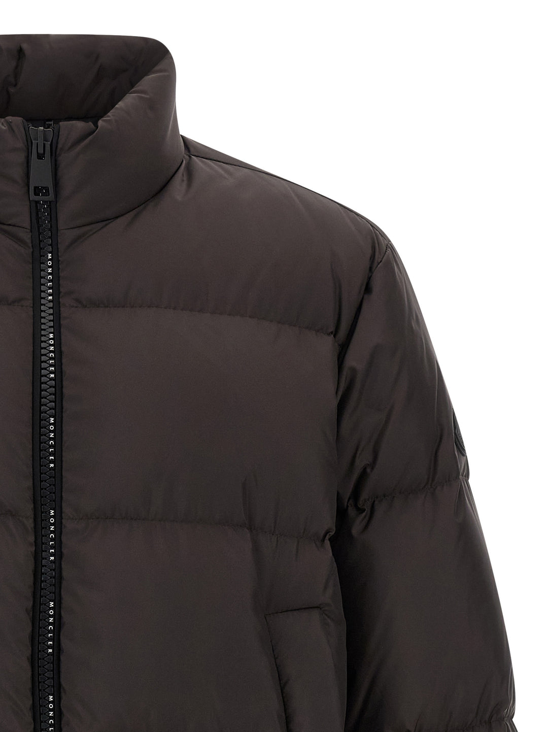 Moncler Erterle Puffer Jackets - Brown | 6d610d296ec8af4ac354ab7659cd23cb34869579