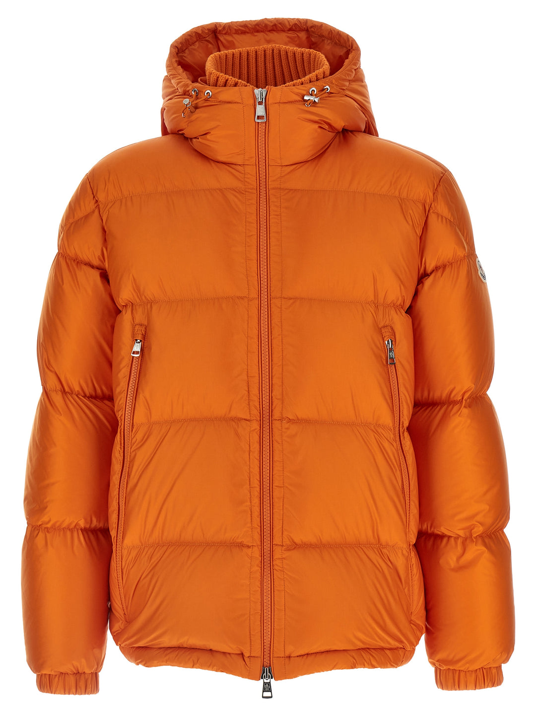 Moncler Rivau Puffer Jackets - Orange | bf8ea69222c4f8ed582c2be2981d583c532fd406