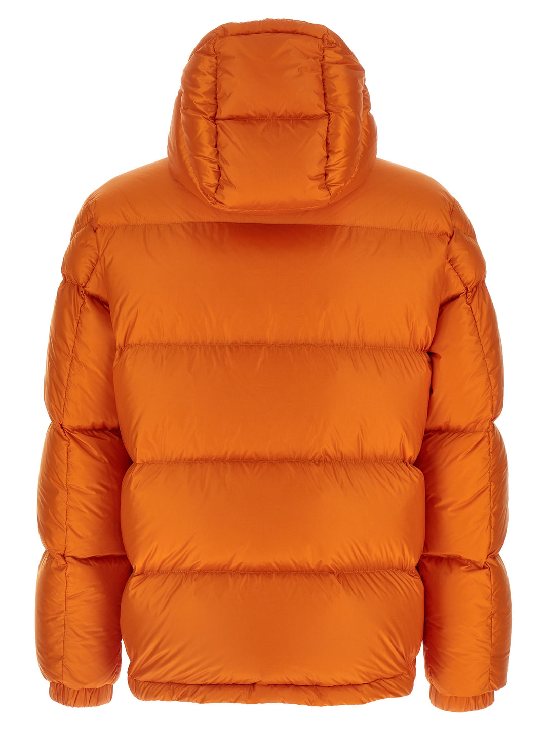 Moncler Rivau Puffer Jackets - Orange | 927eec225e3ece8c3100e46100478fdb27536ffd