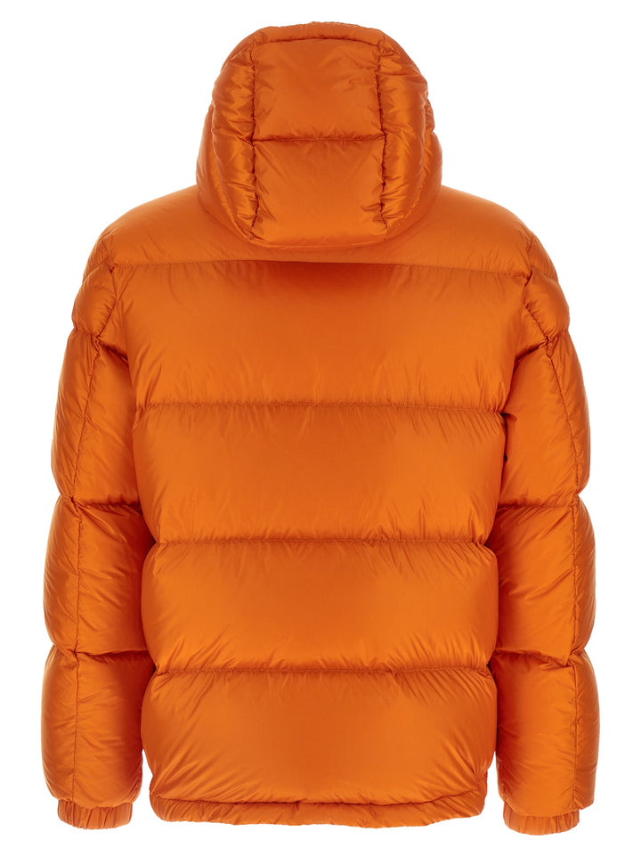 Moncler Rivau Puffer Jackets - Orange | 927eec225e3ece8c3100e46100478fdb27536ffd