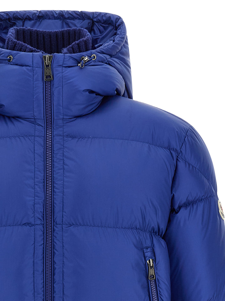 Moncler Rivau Puffer Jackets - Blue | 4471a5cf2758e6a748f6318d650e5fb7d0eb9ecb