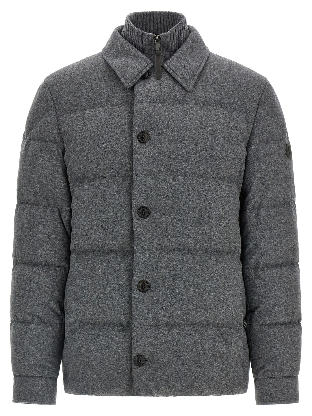 Moncler Pres Puffer Jackets - Gray | 3bb7dc9abcf0595c54d75042b5ea7891ff8a1e27