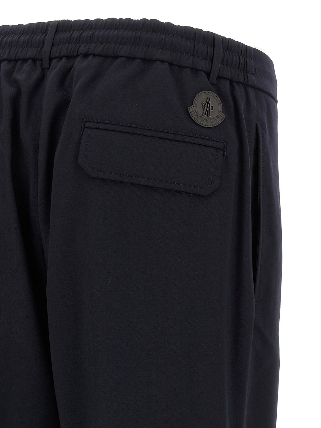 Moncler Wool Pants - Blue | 79ed3d5ef3757029264b049d79af91e057d2870c