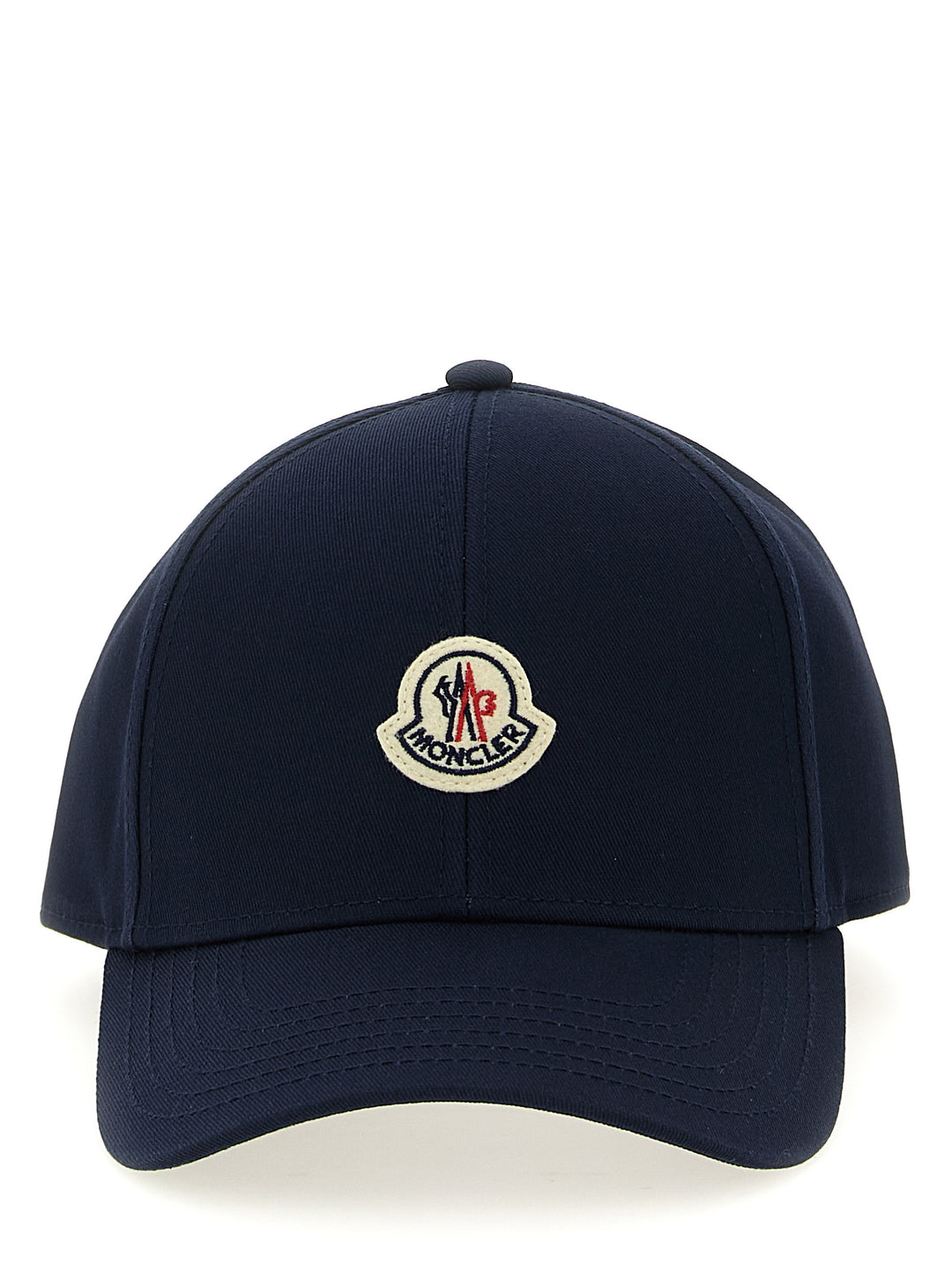 Moncler Logo Patch Cap Hats - Blue | 62f625477f035c5f9bf78dfc8b078930828e510b