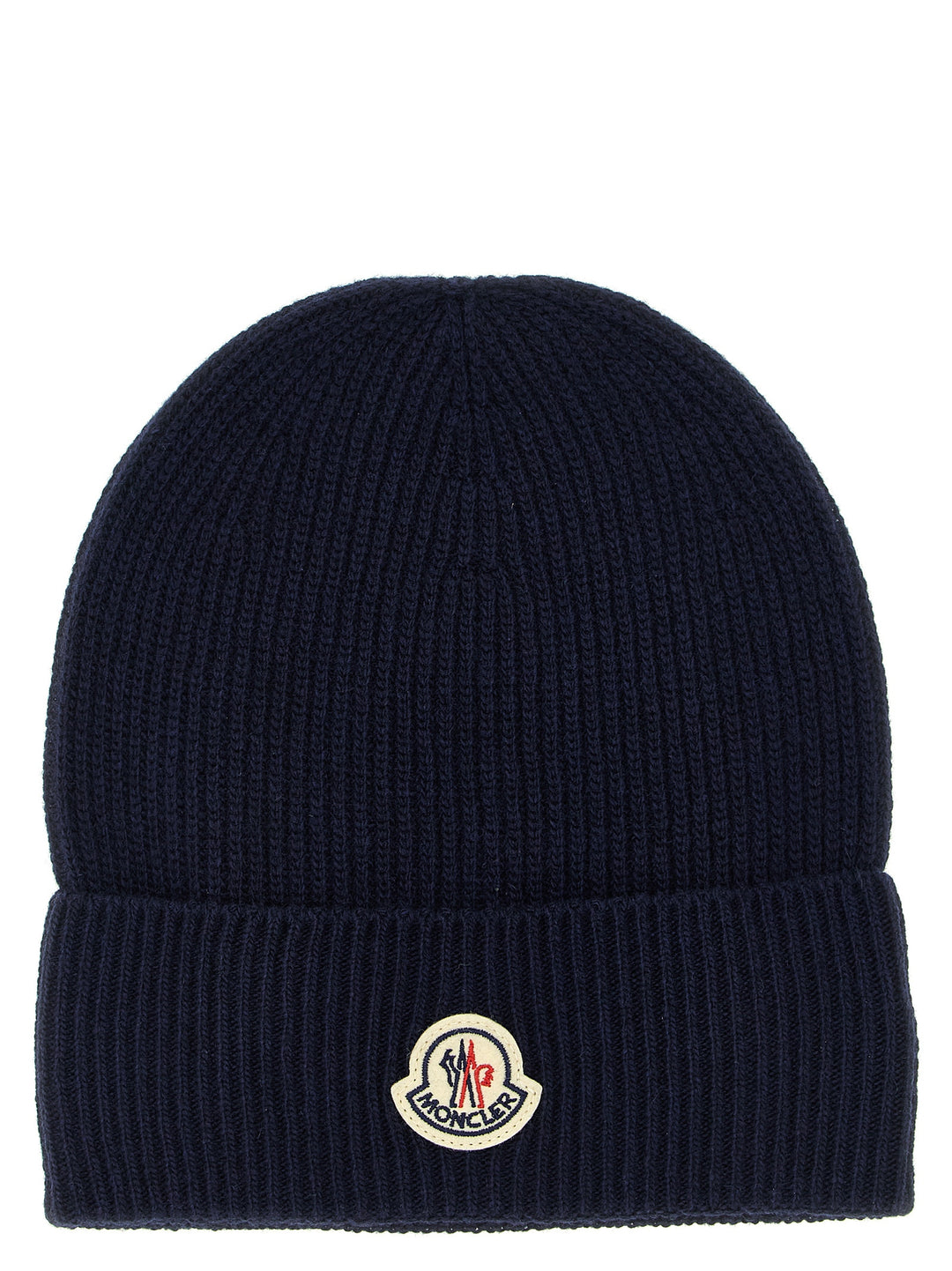 Moncler Wool And Cashmere Beanie Hats - Blue | 770ed6fddbe708e58267527a2930c1362de81ffa