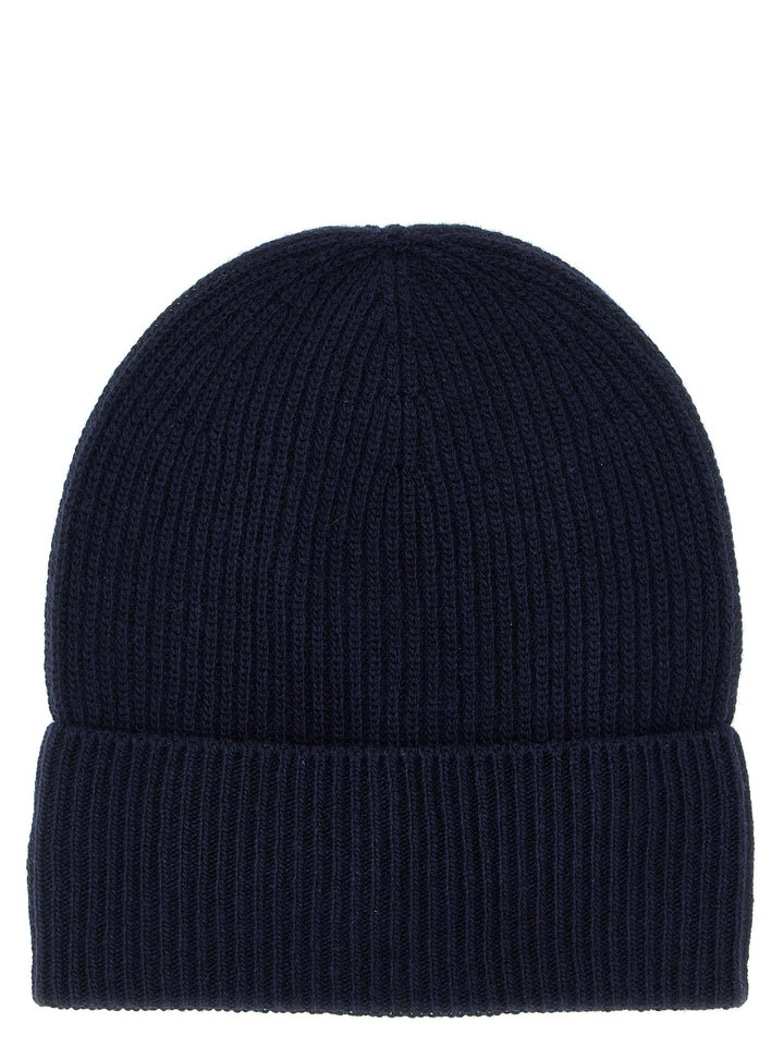 Moncler Wool And Cashmere Beanie Hats - Blue | f6697026aa096debc0757b869ef4bf025425b367