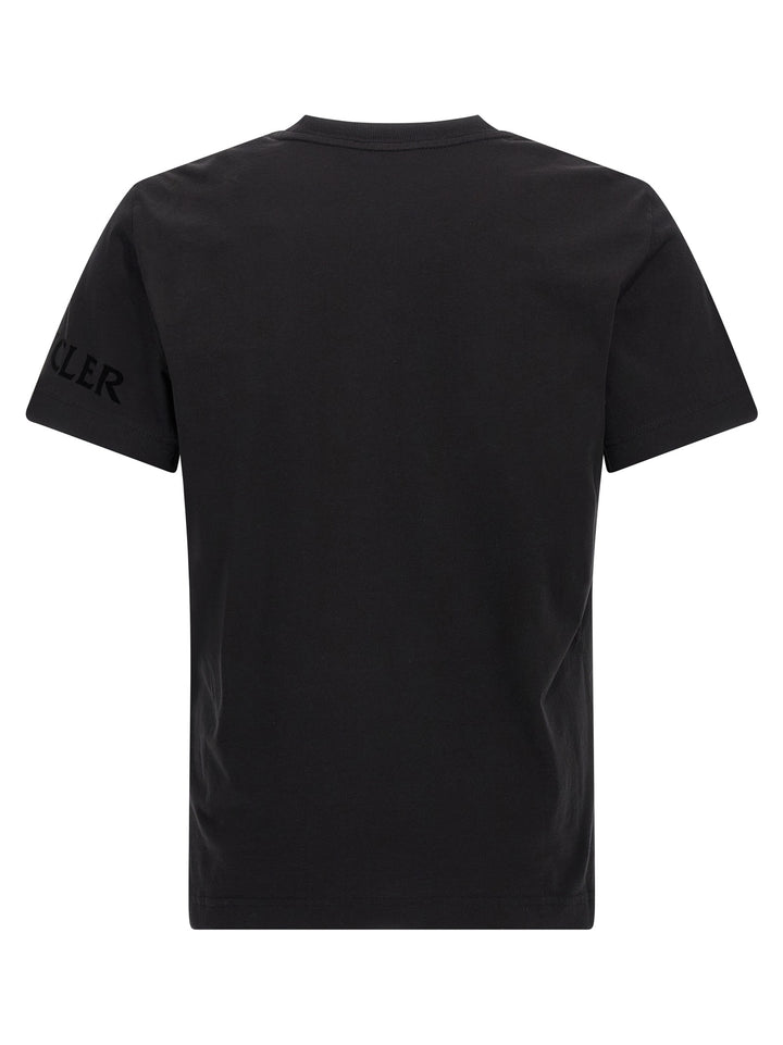 Moncler Logo T-shirt - Black | e1061880a8cc448dda39466e02f9b2dc000969c0