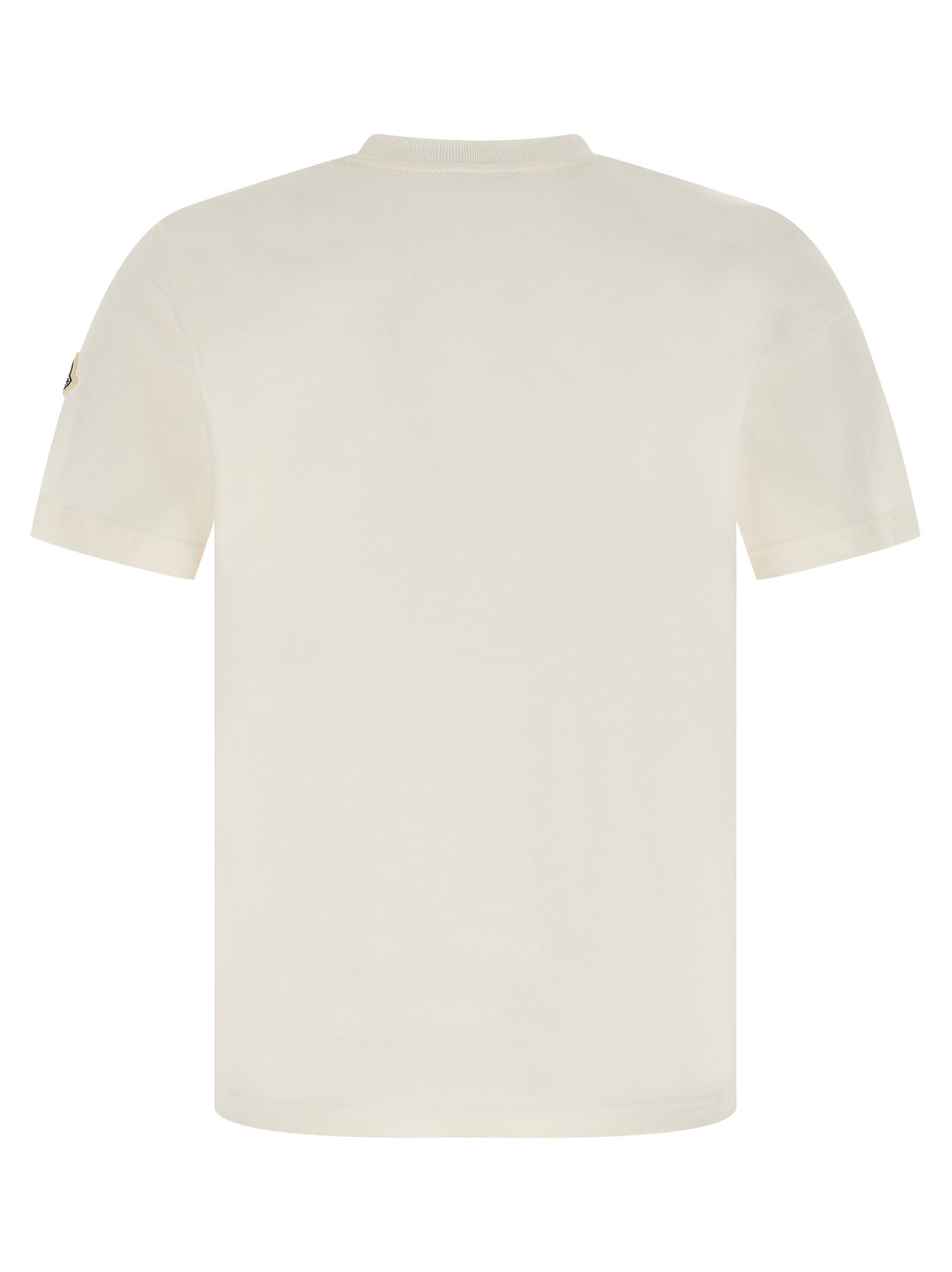 Moncler Tricolor Logo T-shirt - White | b2ab33cdf101a20b2f545d5dee785db7c8bd53ba