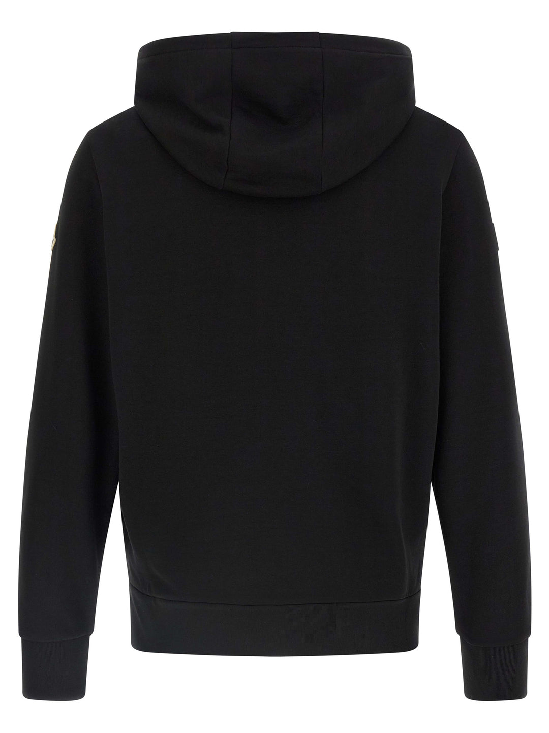 Moncler Nylon Insert Hoodie Sweatshirt - Black | 64d064d70c176a58faee2f3a9c0ce896ea95d32e