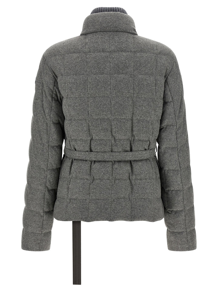 Moncler Bussettes Puffer Jackets - Gray | 3fc37c489bb406b8cdcb1f1b90b1e207f71681bb
