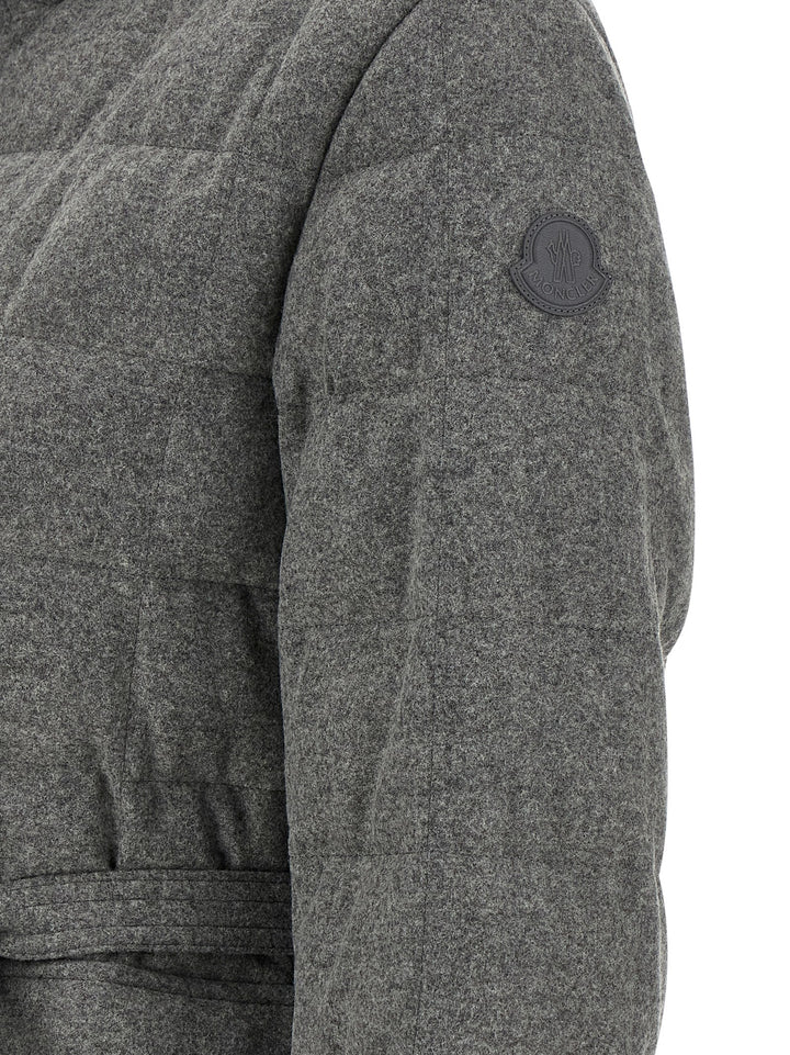 Moncler Bussettes Puffer Jackets - Gray | 58e183c4a8bb6269311aecc0ff92b6f643e73953