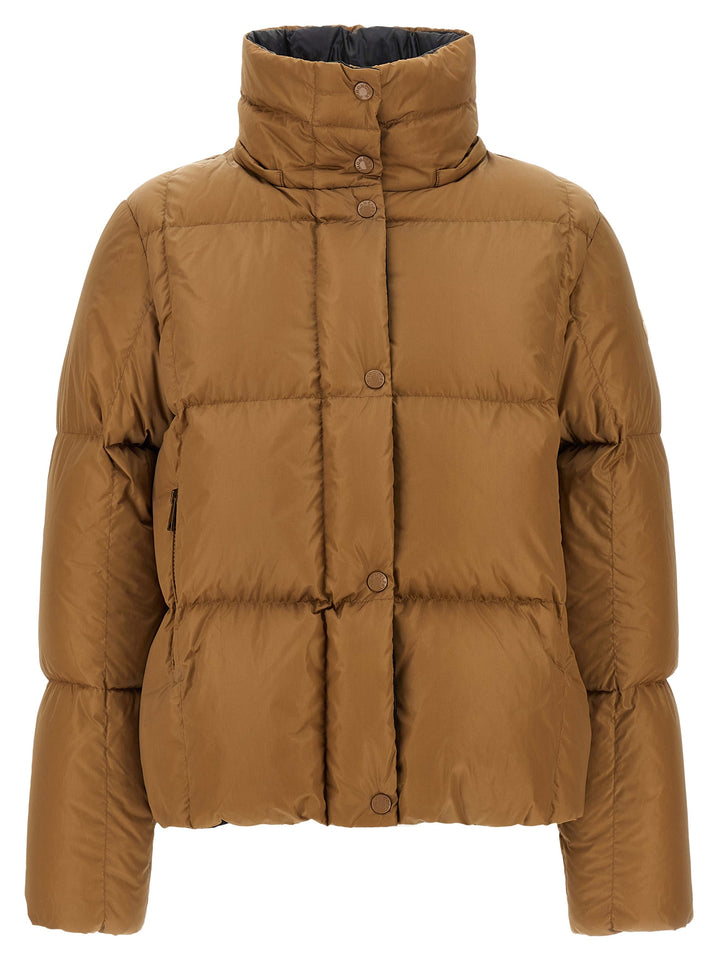 Moncler Castelnou Puffer Jackets - Brown | b2333e7e1c2c53cf3ebbb721daf63cfa240f4f31