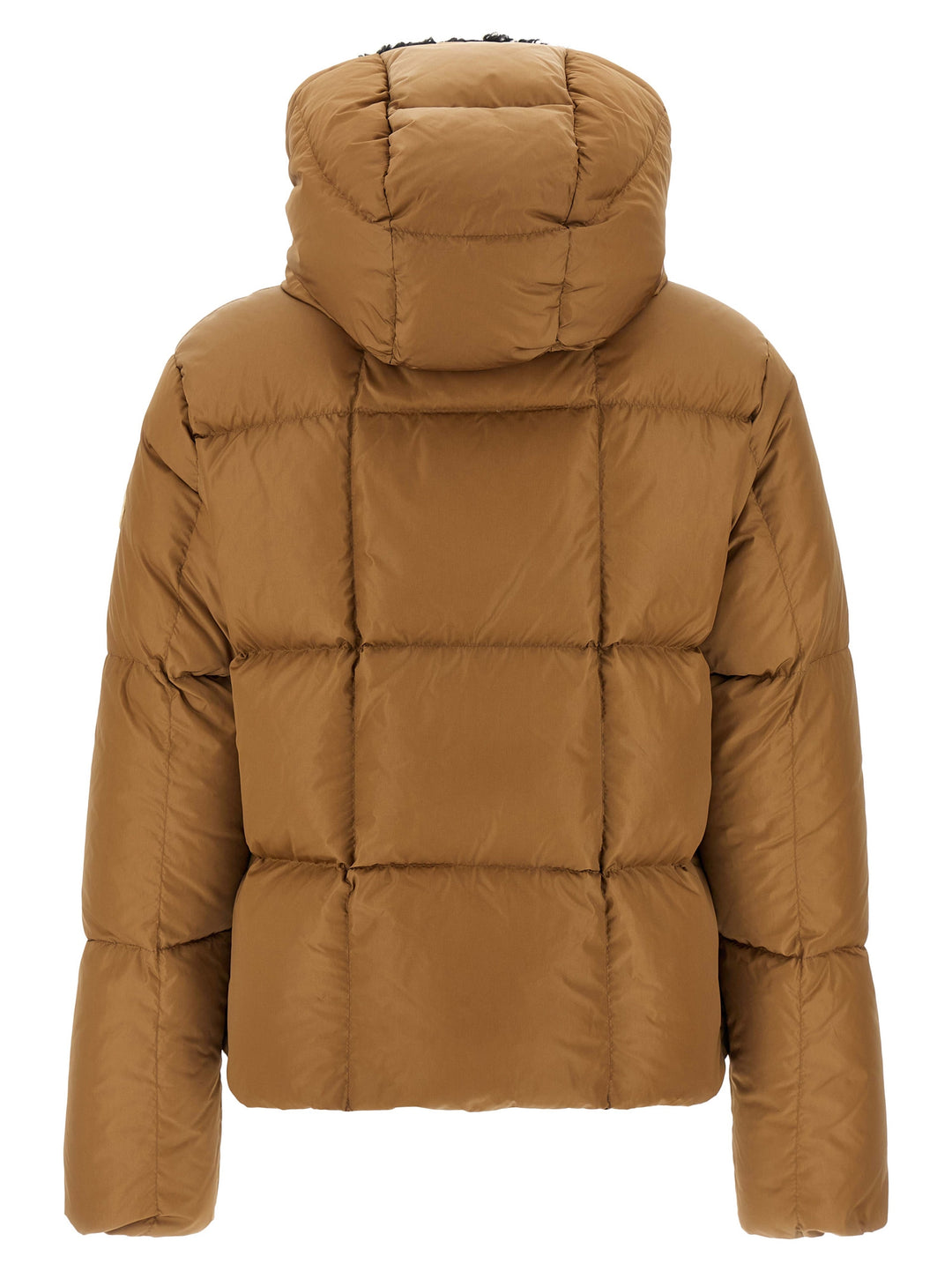 Moncler Castelnou Puffer Jackets - Brown | 603c10a6170f85ad661b9db33e7aeec0f7e739cb