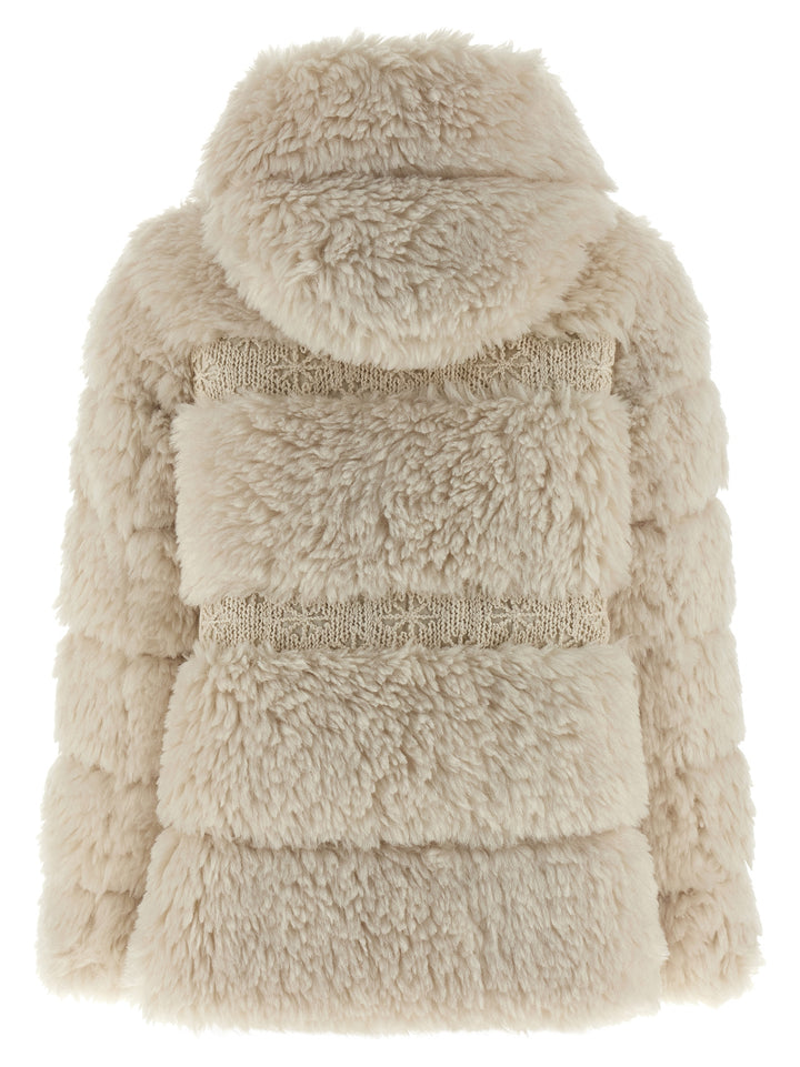 Moncler Verie Puffer Jackets - White | 538c09ba1bf7f238f8044def262accf4ff5d1a12