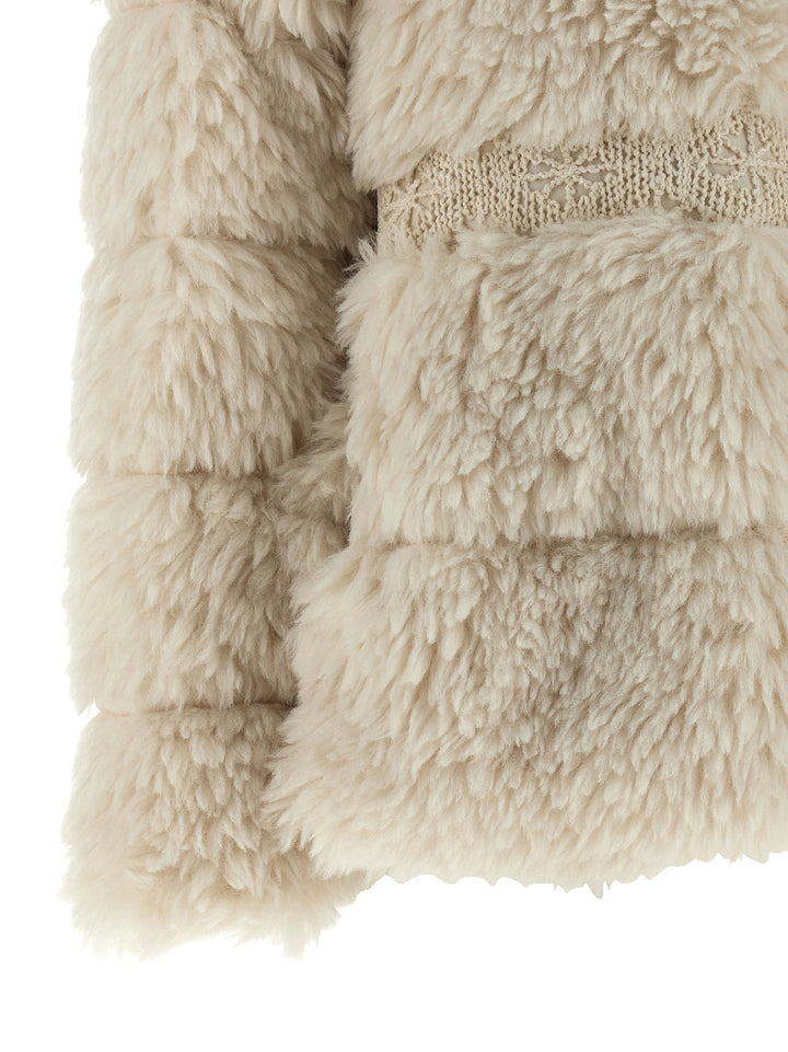 Moncler Verie Puffer Jackets - White | d2519a3b01566dd614f636d692eeb75626b98fbc