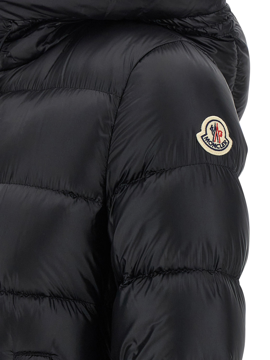 Moncler Suyenne Puffer Jackets - Black | 86339b30ae09875da38a43852efb6f8feca8d34d
