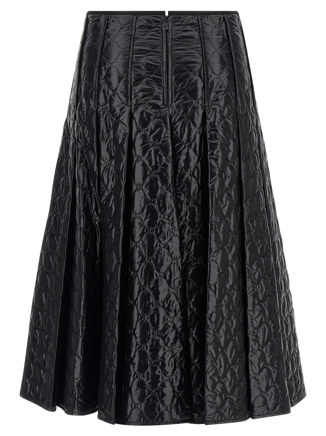 Moncler Laqué Nylon Skirt Skirts - Black | 68c98ca39a92e193f3109f8b742b29c21f58a129