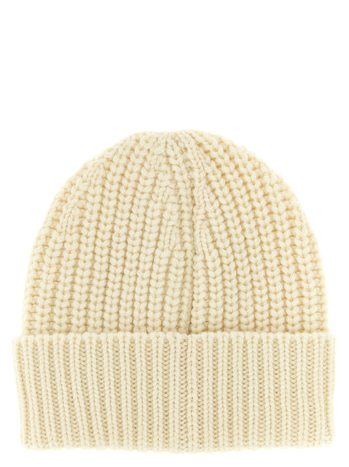Moncler Wool And Cashmere Beanie Hats - White | e1e6960665dc6499f4ad0a16683e848d542d907b