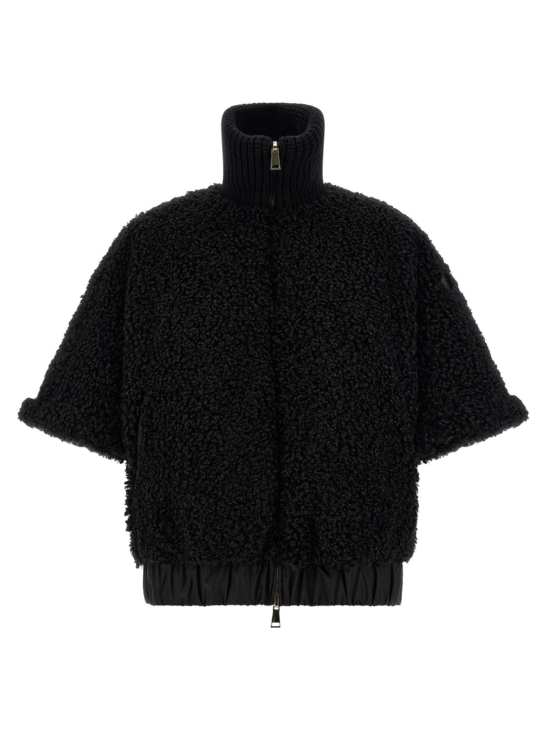 Moncler Reversible Cape Capes - Black | 33ca90f34703ce5126edb8d3d52e1869b0ad1253