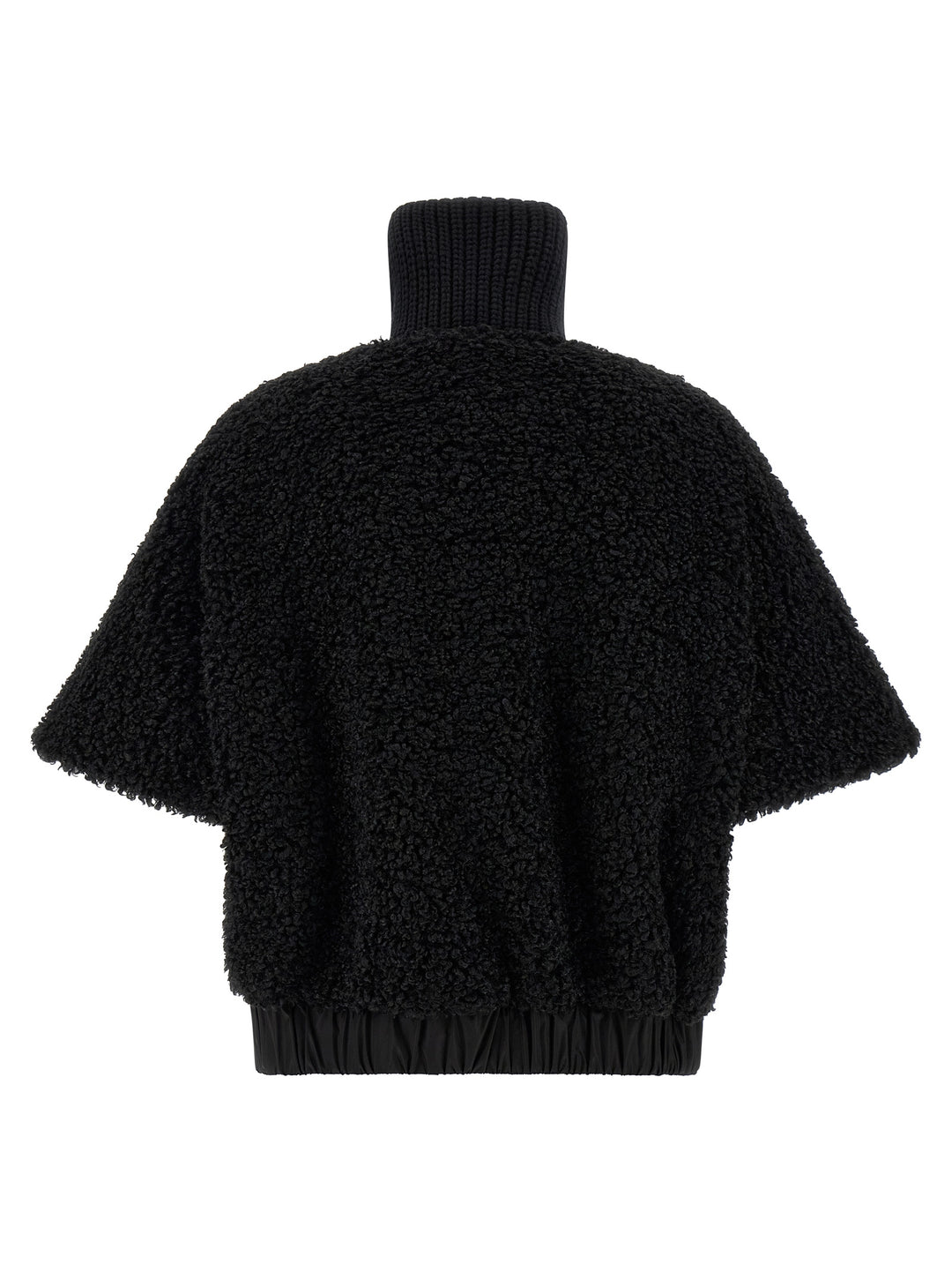 Moncler Reversible Cape Capes - Black | 47d815ee538db6e5217596e5c3dfec5c2c8c23d1