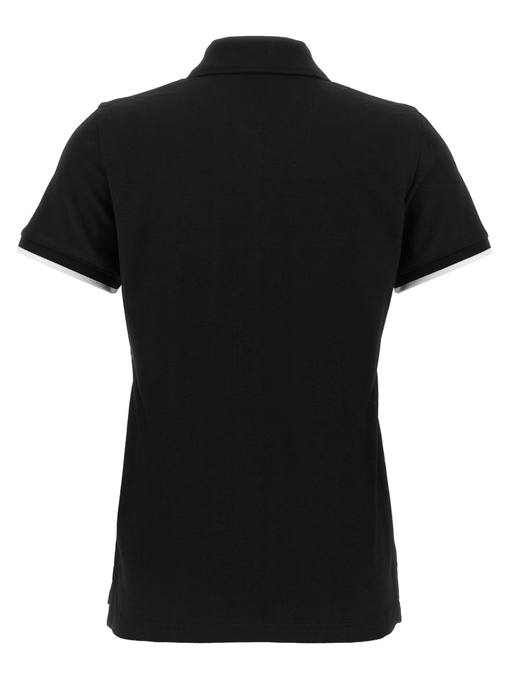 Moncler Logo Patch  Shirt Polo - Black | c66c04da0da094adab1fa603c5bf5e7ea2148b3a