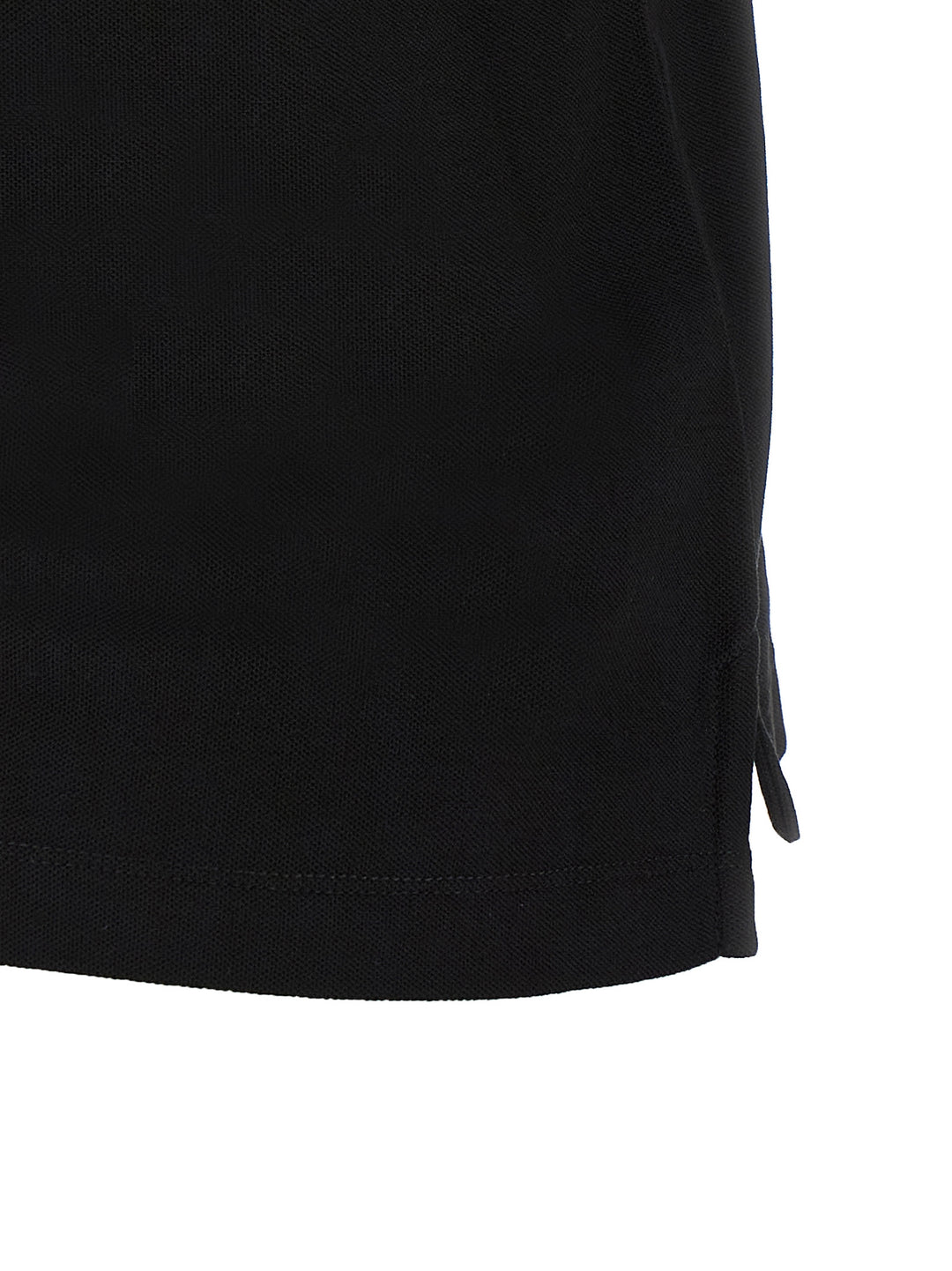 Moncler Logo Patch  Shirt Polo - Black | 0744926db1cd1d8f6ba3769912b99bfa0c1daf1e