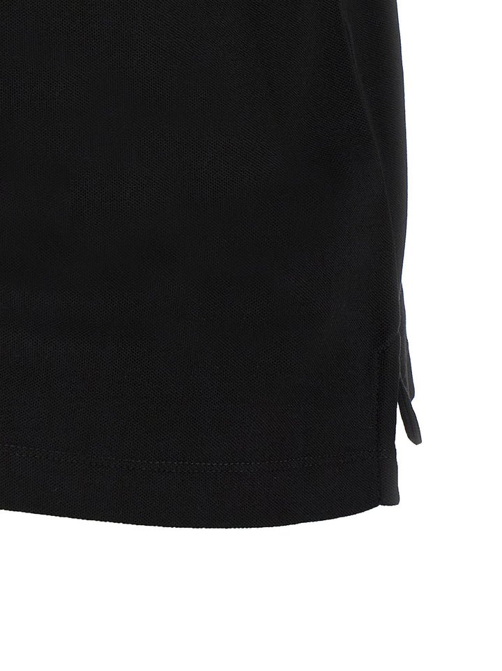 Moncler Logo Patch  Shirt Polo - Black | 0744926db1cd1d8f6ba3769912b99bfa0c1daf1e