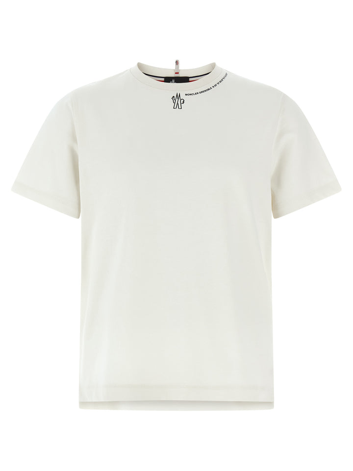 Moncler Grenoble Printed T-shirt - White | 10d1b799178a01fa4f4e1c2706398f7b598bdf9e