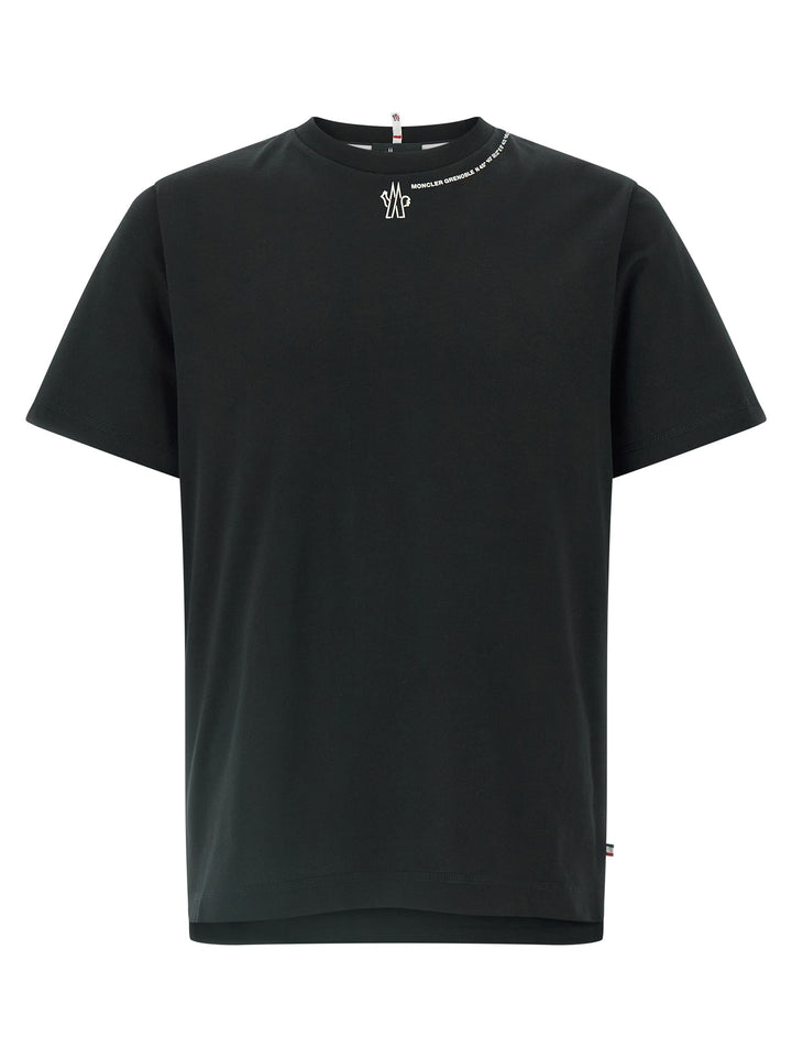 Moncler Grenoble Cotton T-shirt - Black | 494d6b7febdef725351bc8ef009642915676cdf1