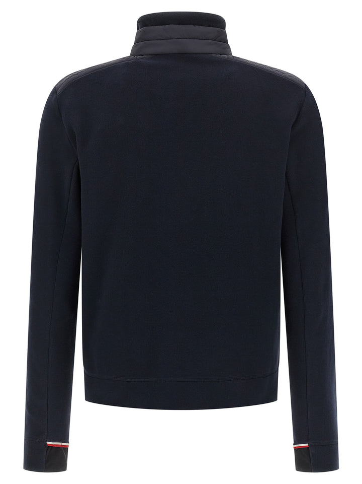 Moncler Grenoble Fleece Cardigan Sweaters and Cardigans - Blue | 9e982e32478b37eec027c9a8e3a65ed1606cb902