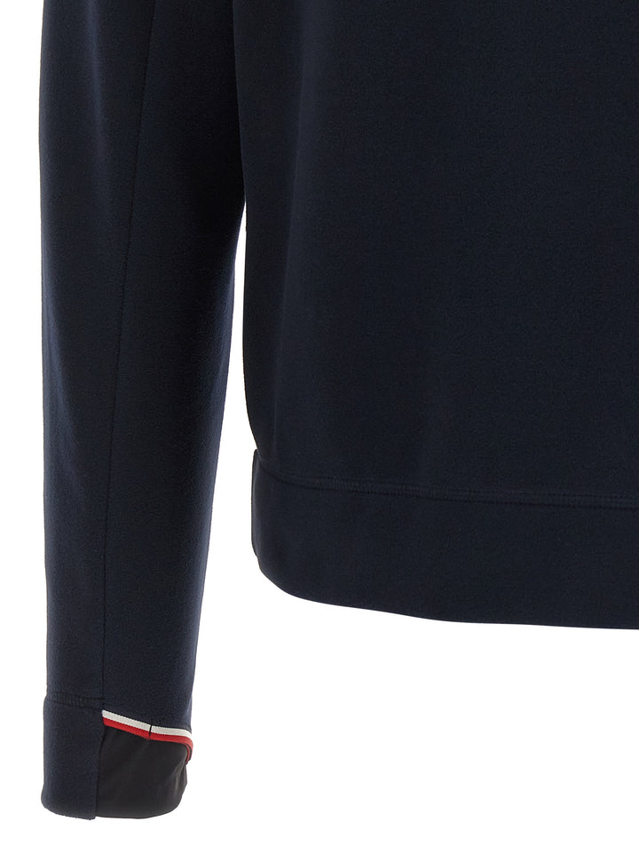 Moncler Grenoble Fleece Cardigan Sweaters and Cardigans - Blue | 430b46ada71dda9d02896f17f4d2e6e42d72b332