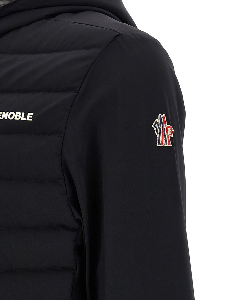 Moncler Grenoble Silicone Logo Jacket Puffer Jackets - Black | 7a5c51c5453cdf4a093a46647cbfd092db0d38a2