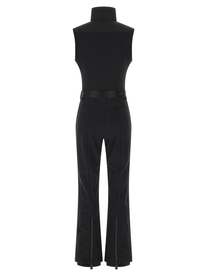 Moncler Grenoble Sleeveless Ski Suit Jewelry - White/Black | bbbf25f05defdd5f88dc81be79aed942e61f9c23